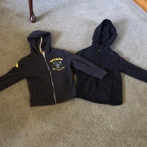 Kids Zipper/Sweatshirt/Jacket/Hoodie Small Lot 2